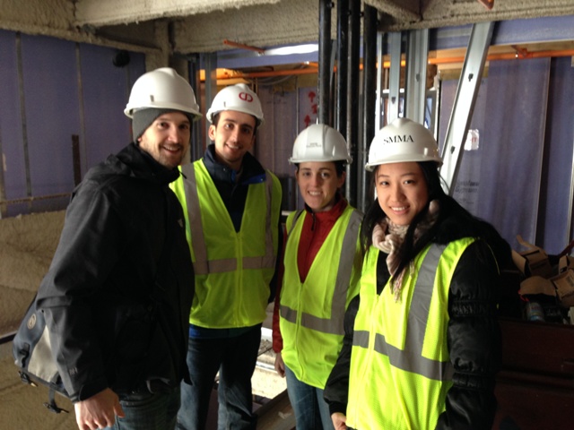 SEAMASS YMG Tour of Northeastern Construction Site